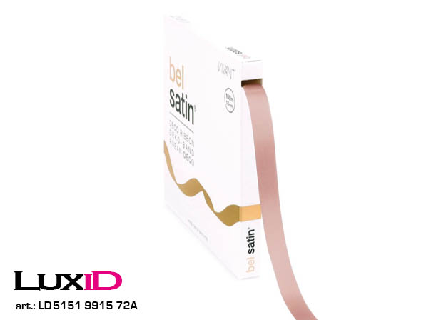 Bel satin 72A nude 15mm x 100m